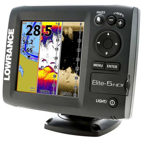 Lowrance Elite 5x HD (Display Only)(No Power Cord Or Transducer)