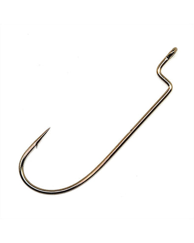 Gamakatsu Offset Worm Hook 2/0 Black Nickel