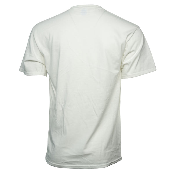 White Straight Up Fishing TV T-Shirt