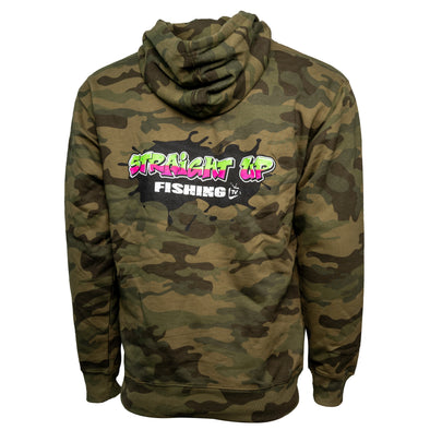 Camo Straight Up Fishing TV Hoodie – Brian Latimer